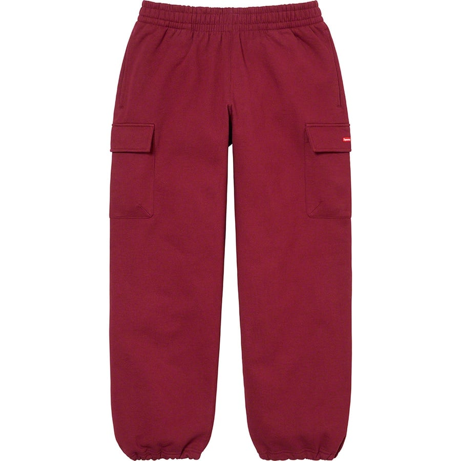 Details on Small Box Cargo Sweatpant Cardinal from fall winter
                                                    2022 (Price is $158)