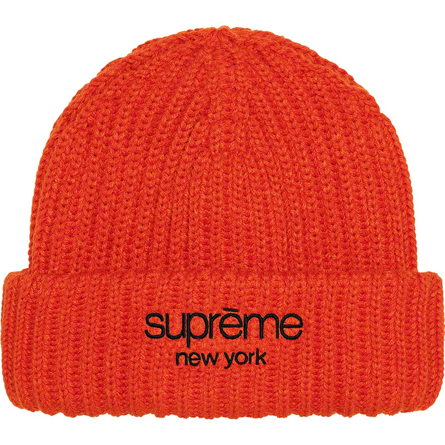 Details on Ribbed Beanie Burnt Orange from fall winter
                                                    2022 (Price is $38)