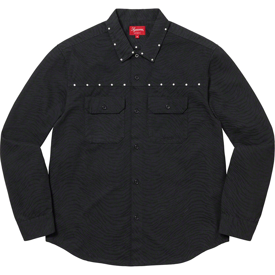 Details on Studded Work Shirt Black from fall winter
                                                    2022 (Price is $138)