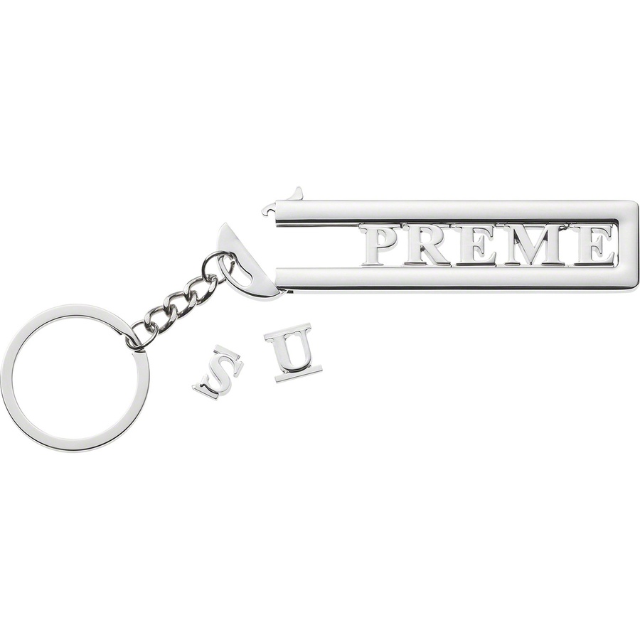 Details on Slide Keychain Silver from fall winter
                                                    2022 (Price is $24)