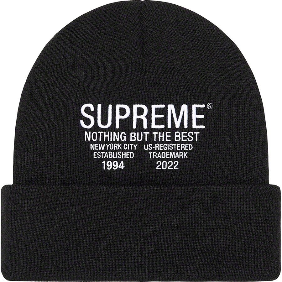 Details on Nothing But Beanie Black from fall winter
                                                    2022 (Price is $38)