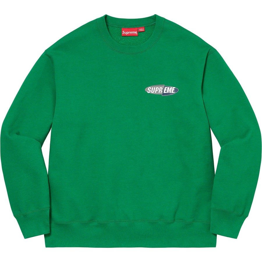 Details on 212 Crewneck Green from fall winter
                                                    2022 (Price is $148)