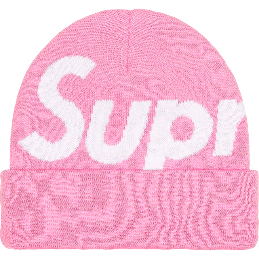 Details on Big Logo Beanie Pink from fall winter
                                                    2022 (Price is $44)