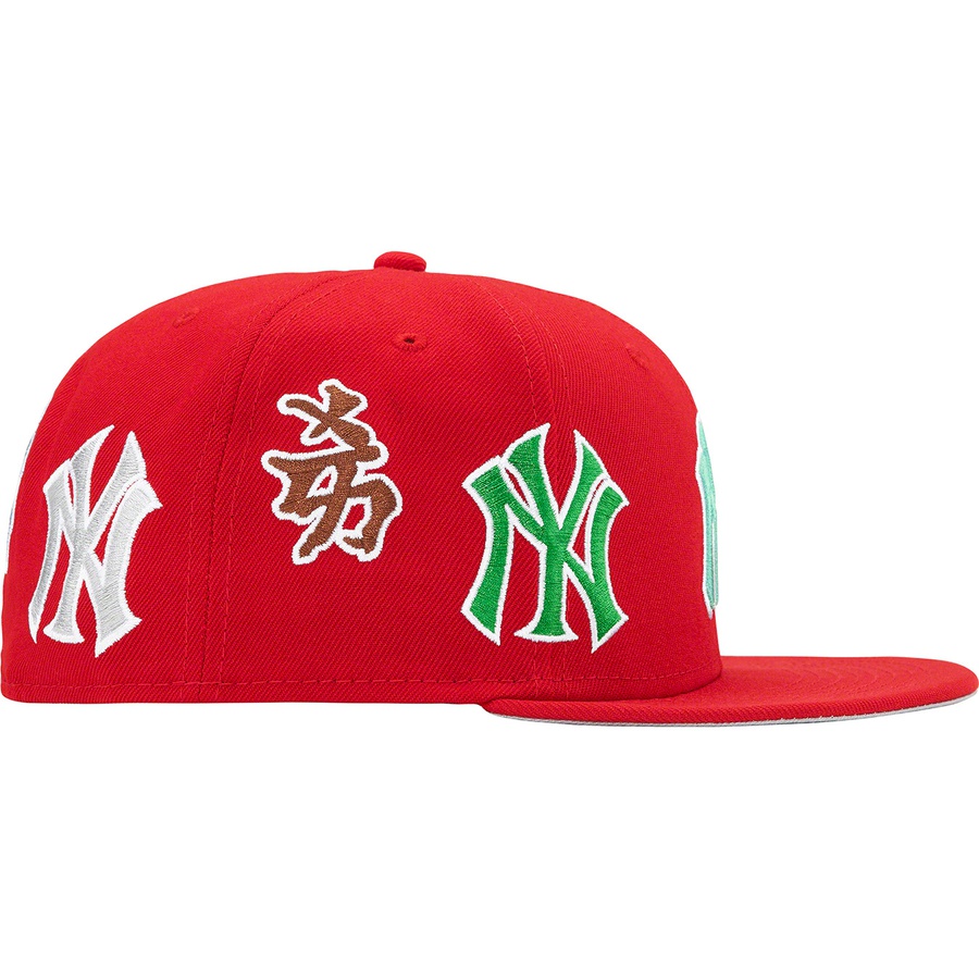 Details on Supreme New York Yankees™ Kanji New Era Red from fall winter
                                                    2022 (Price is $68)