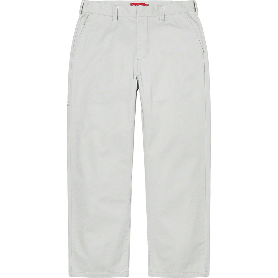 Details on Work Pant Light Grey from fall winter
                                                    2022 (Price is $128)