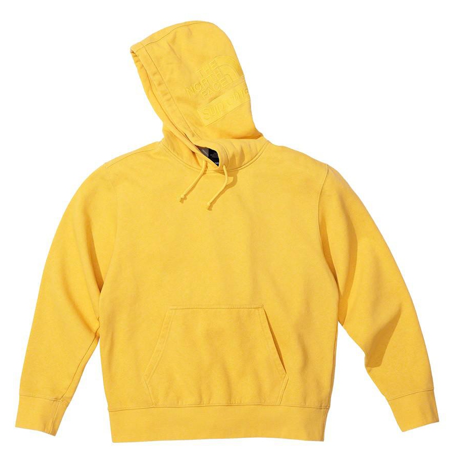 Details on Supreme The North Face Pigment Printed Hooded Sweatshirt  from fall winter
                                                    2022 (Price is $138)