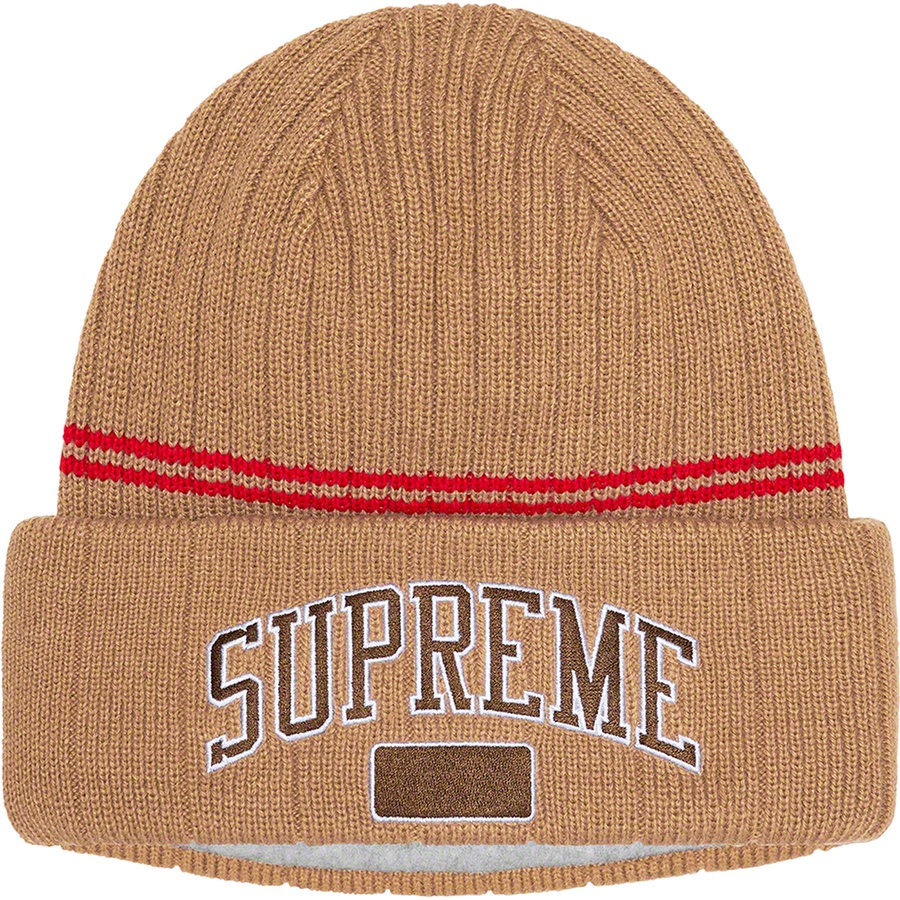 Details on Fleece Lined Beanie Brown from fall winter
                                                    2022 (Price is $40)