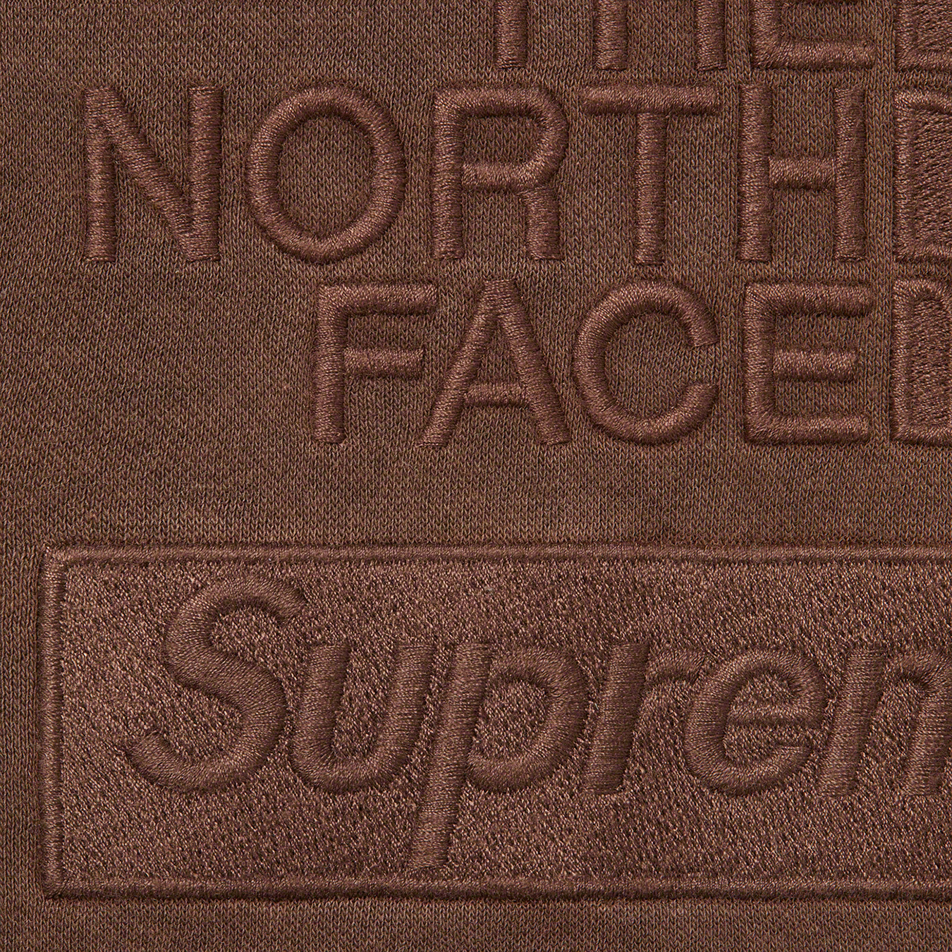 Supreme The North Face Pigment Printed Hooded Sweatshirt Brown – EDS Store
