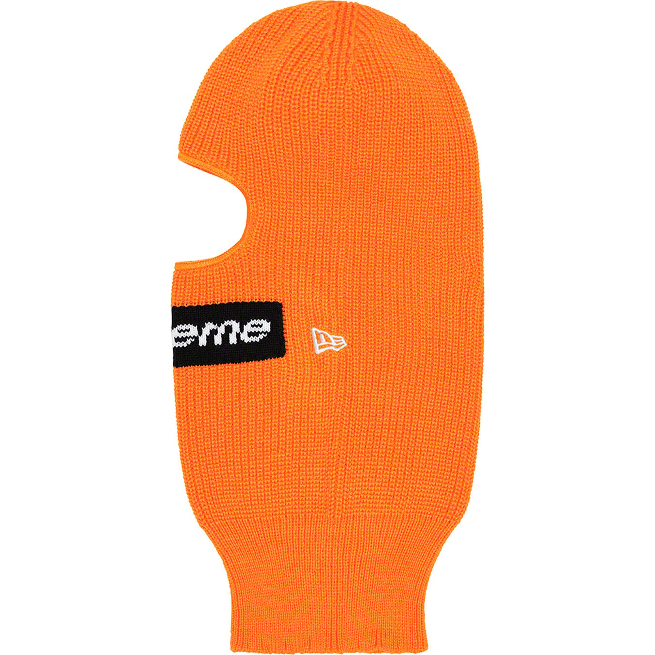 Supreme x New Era Box Logo Knitted Balaclava - Orange