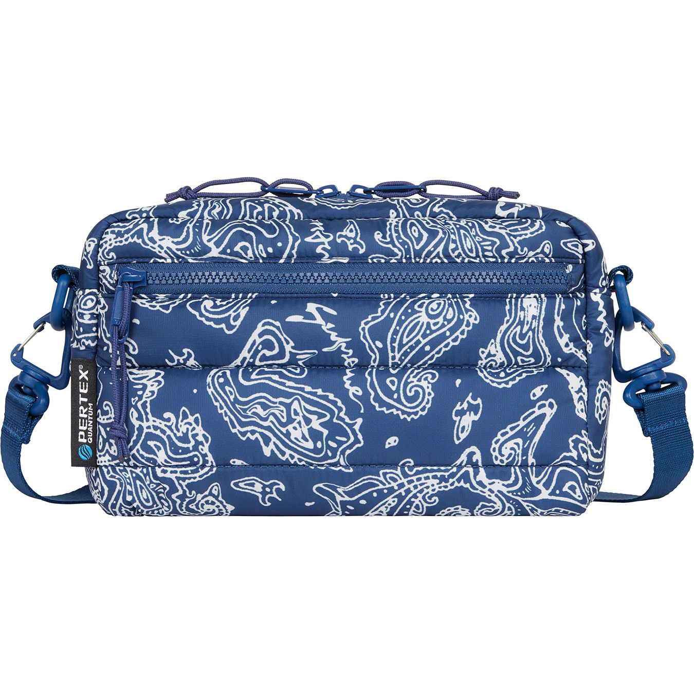 ❌️SOLD OUT❌️ Supreme FW22 Puffer Side Bag (Blue Paisley