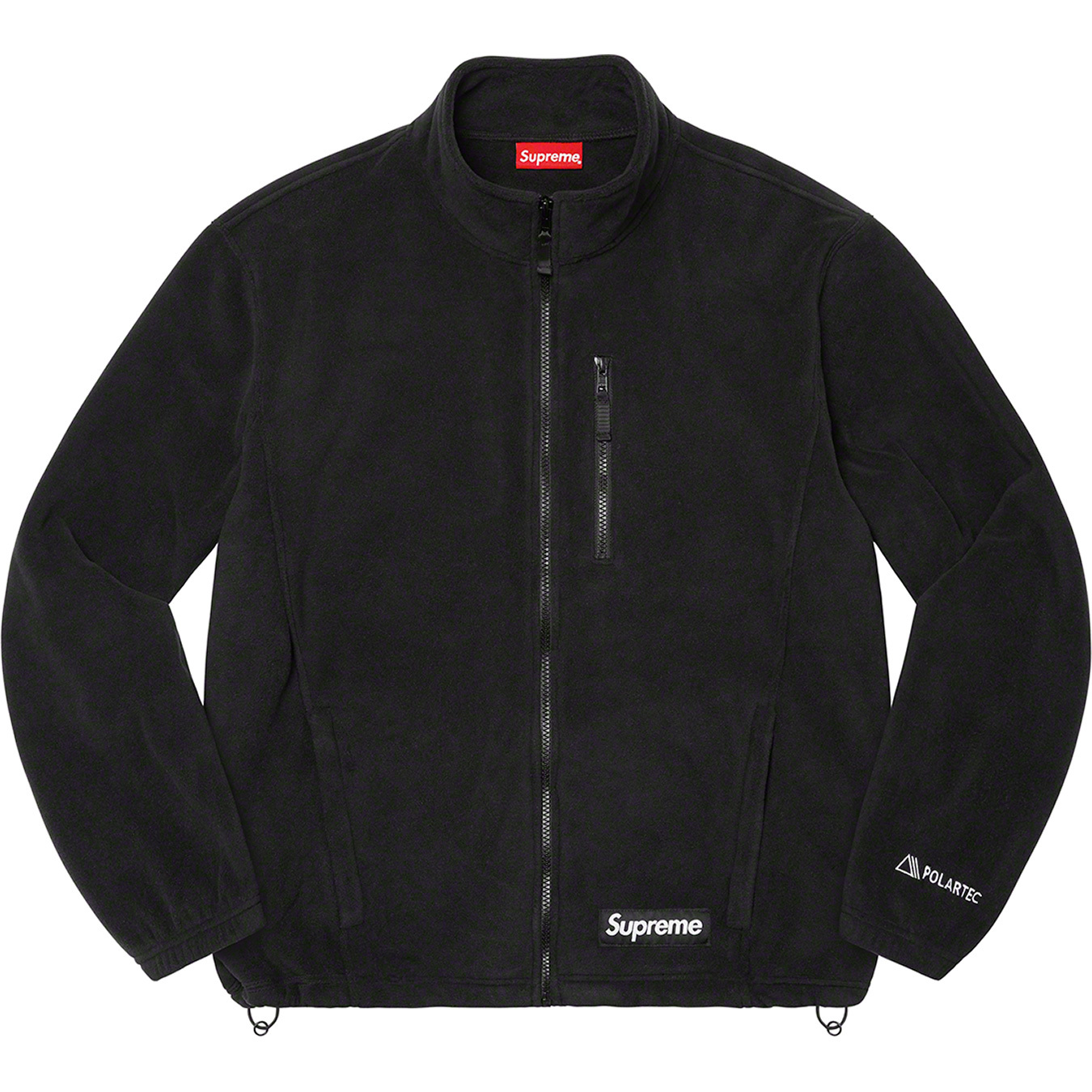 即購入⭕️完売品 supreme Polartec Zip Jacket  Black S