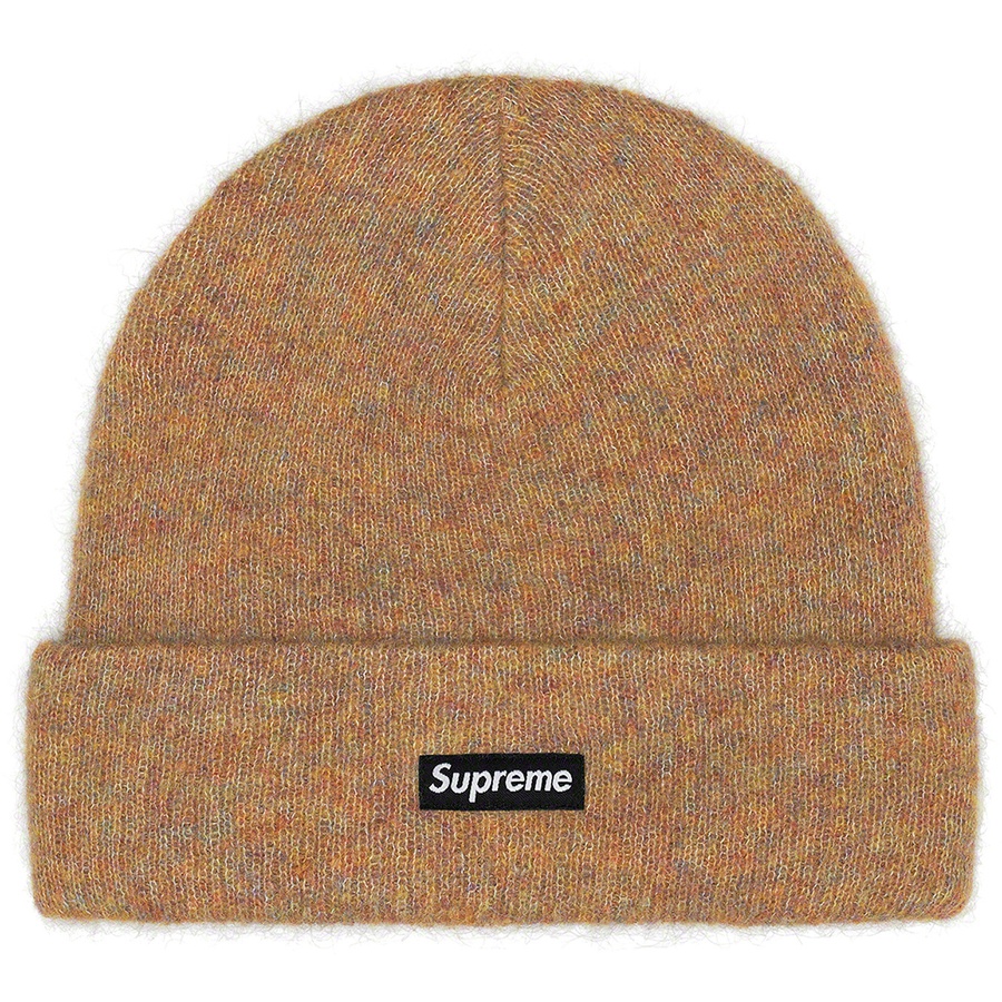 Details on Mohair Beanie Sand from fall winter
                                                    2022 (Price is $44)