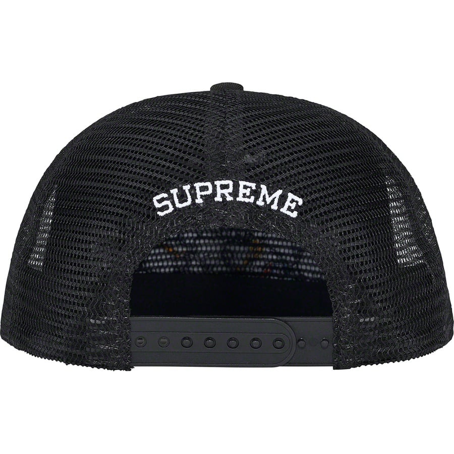 Details on Elephant Mesh Back 5-Panel Black from fall winter
                                                    2022 (Price is $48)