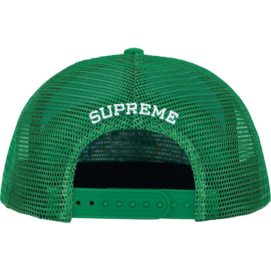 Details on Elephant Mesh Back 5-Panel Green from fall winter
                                                    2022 (Price is $48)