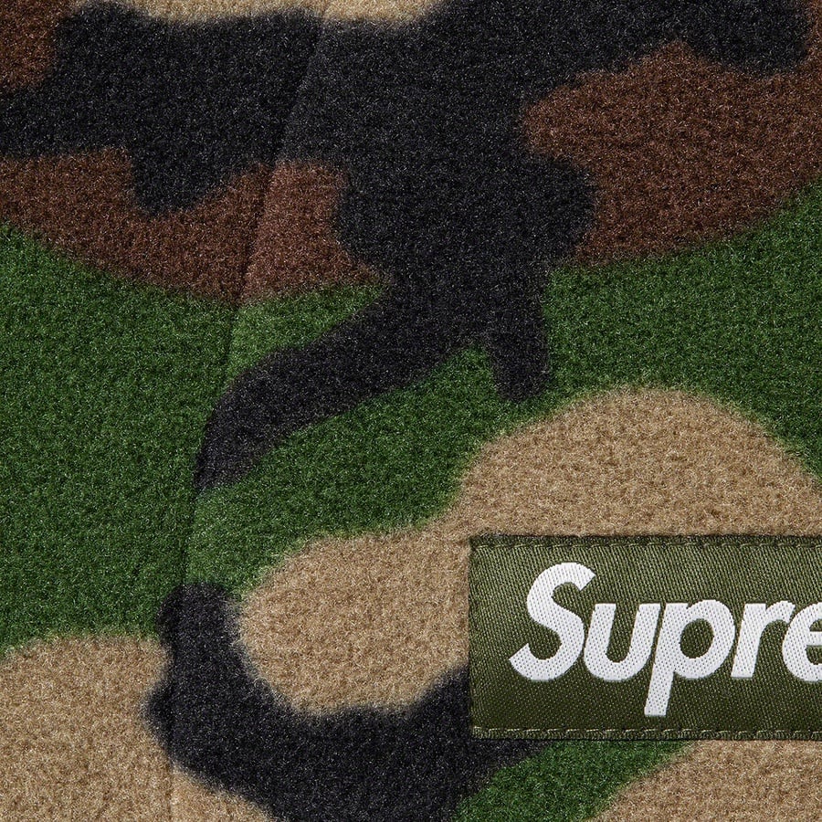 Details on Polartec Mock Neck Pullover Woodland Camo from fall winter
                                                    2022 (Price is $138)