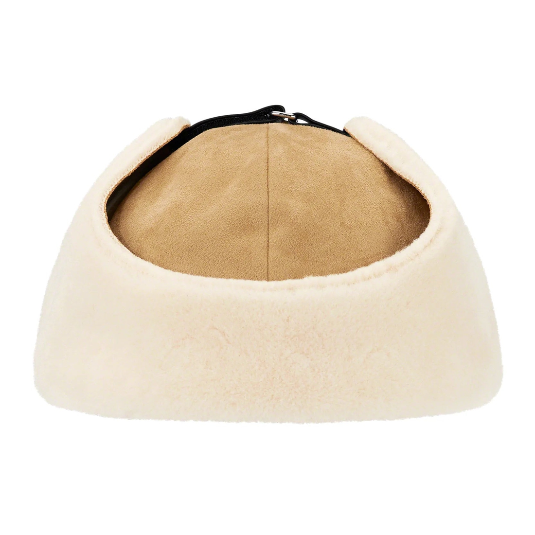 Details on Shearling Earflap 6 Panel Tan from fall winter
                                                    2022 (Price is $68)
