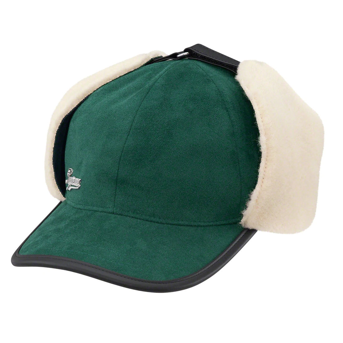 Details on Shearling Earflap 6 Panel Dark Green from fall winter
                                                    2022 (Price is $68)