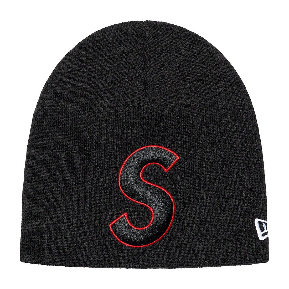 帽子最安値　supreme®︎new era®︎  S  logo  beanie