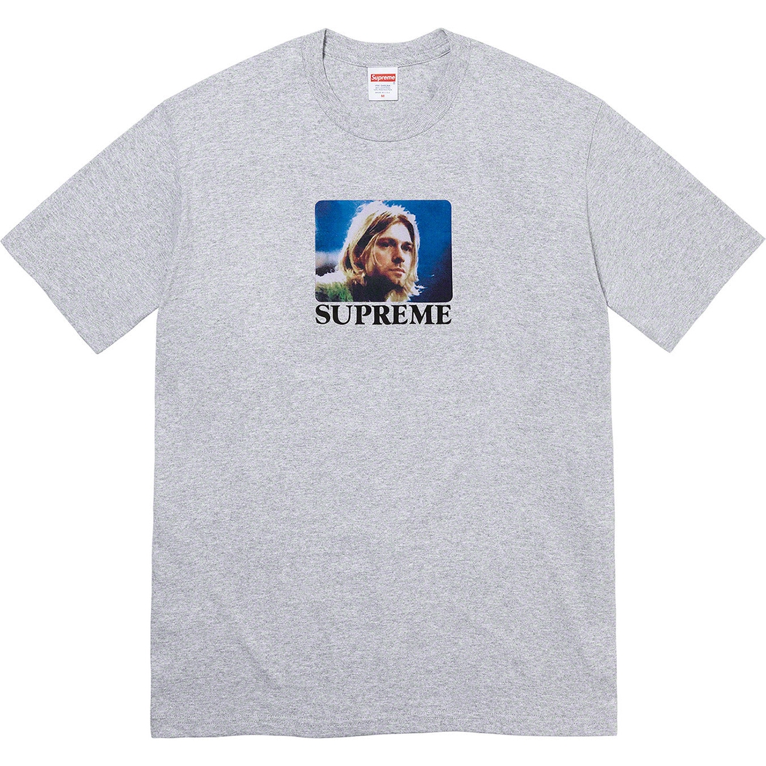 Details on Kurt Cobain Tee Heather Grey from spring summer
                                                    2023 (Price is $48)