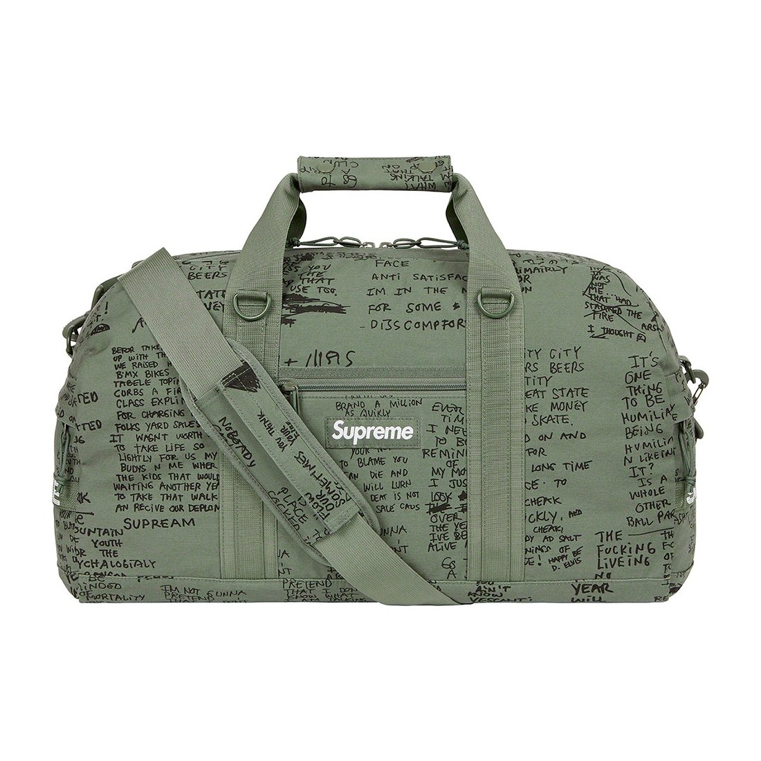 Details on Field Duffle Bag Olive Gonz from spring summer
                                                    2023 (Price is $148)