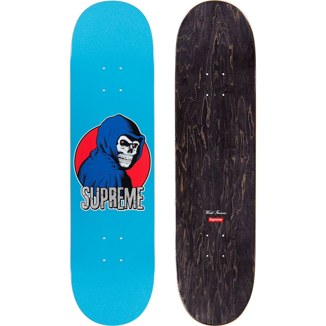 Details on Reaper Skateboard Blue - 8.25" x 32" from spring summer
                                                    2023 (Price is $60)