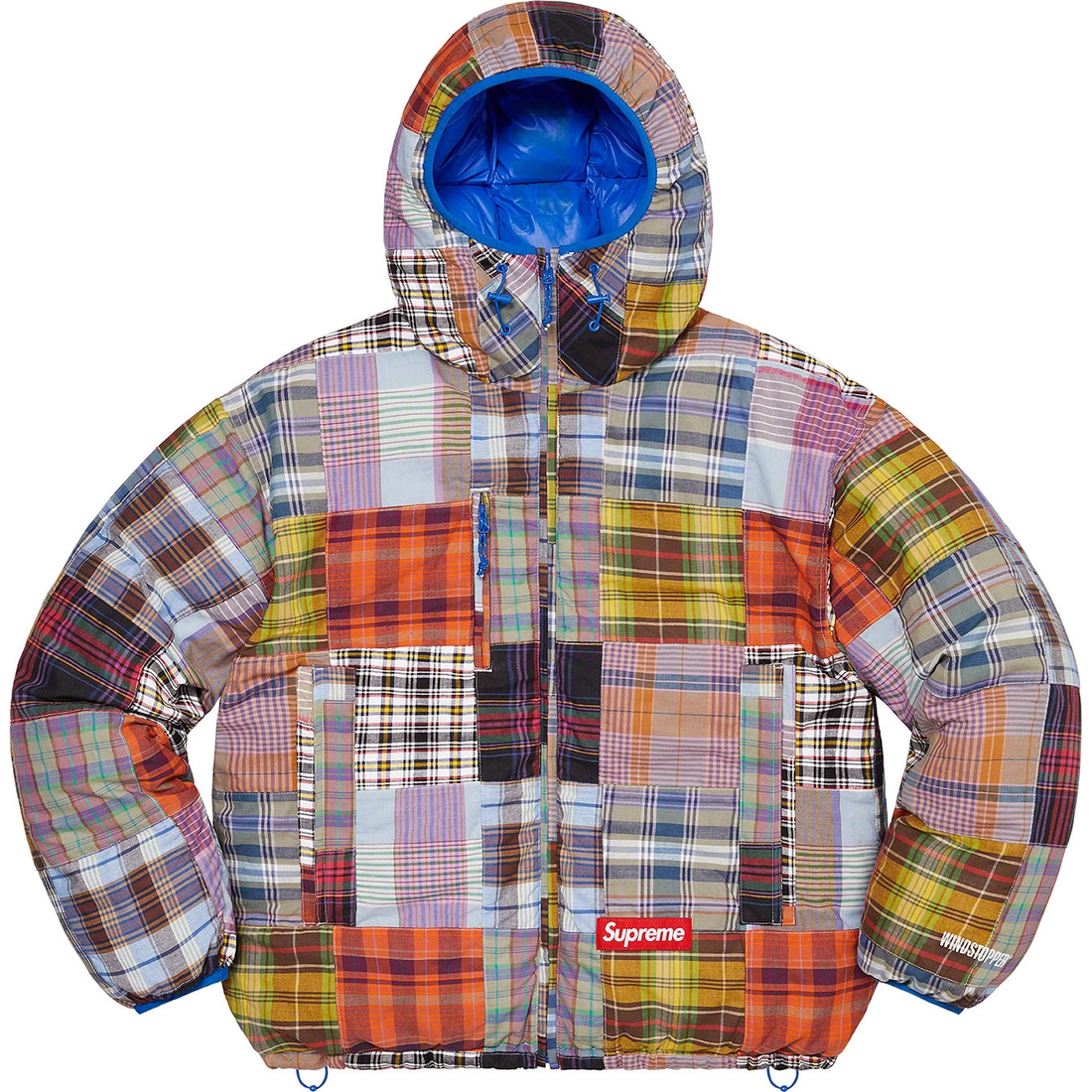Details on Madras Reversible WINDSTOPPER Puffer Jacket Multicolor from spring summer
                                                    2023 (Price is $398)