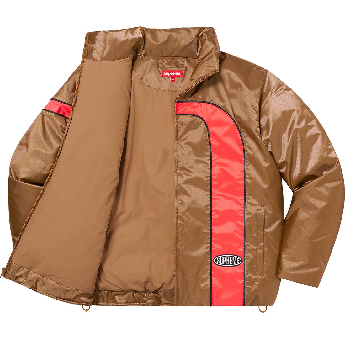 定価以下: Supreme 23ss stripe puffer jacket-