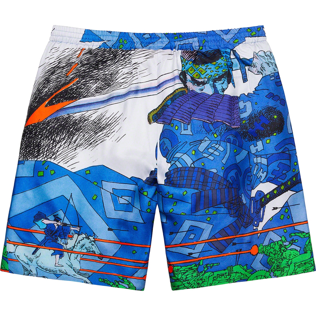 Details on Ronin Silk Short Blue from spring summer
                                                    2023 (Price is $148)