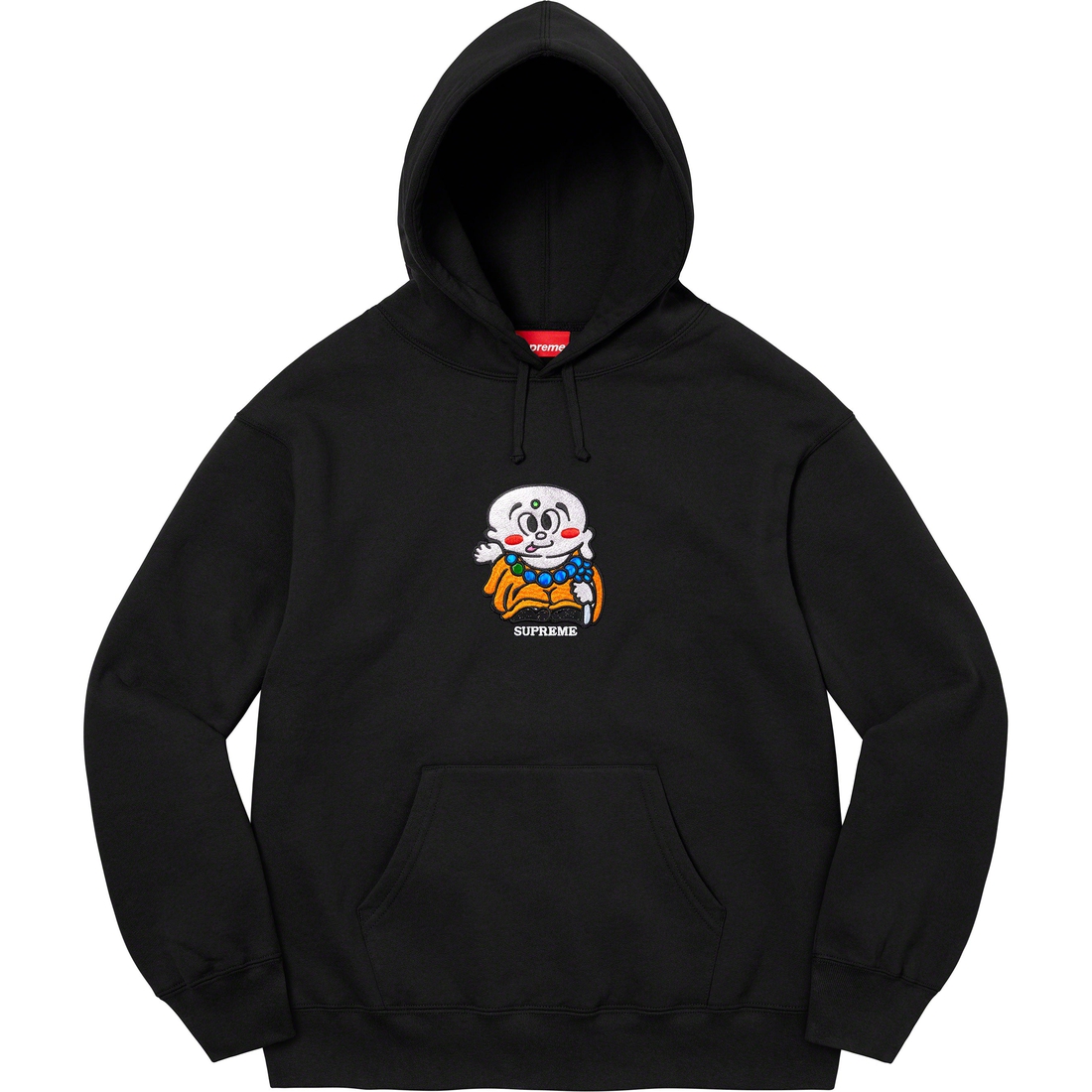 Details on AOI Buddha Hooded Sweatshirt Black from spring summer
                                                    2023 (Price is $158)
