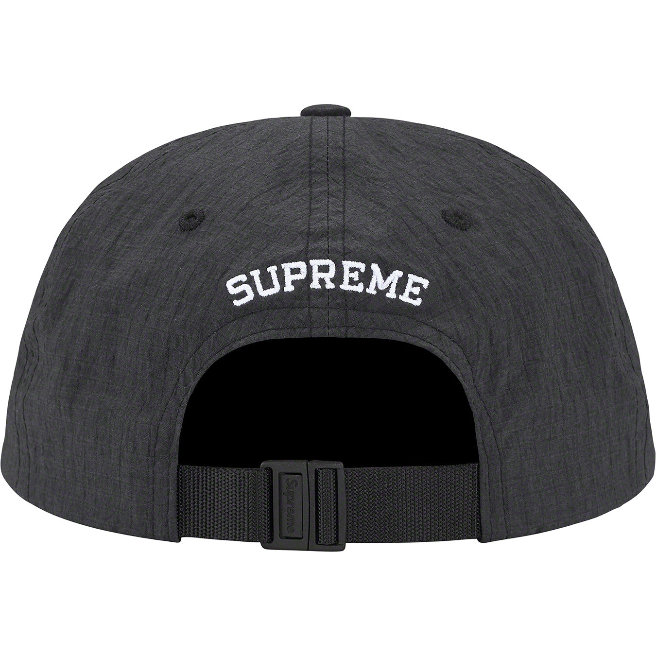 帽子supreme cordura s-logo 6-panel 黒