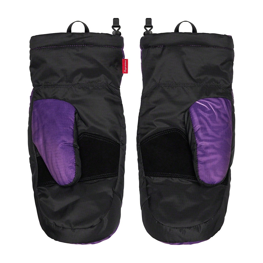 Details on Supreme The North Face Trompe L’oeil Printed Montana Mitt Purple from spring summer
                                                    2023 (Price is $98)