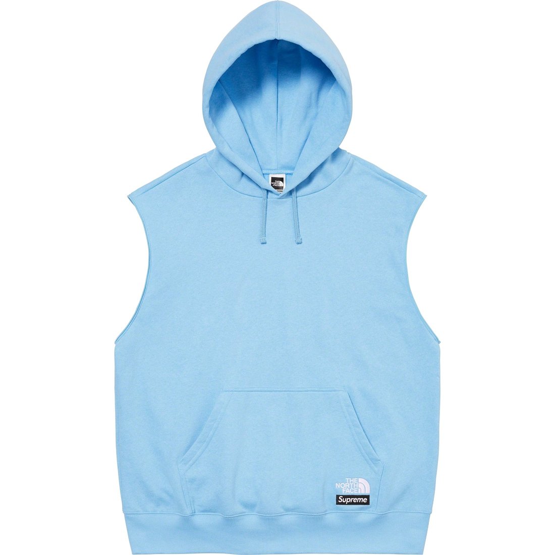 Details on Supreme The North Face Convertible Hooded Sweatshirt Blue from spring summer
                                                    2023 (Price is $148)
