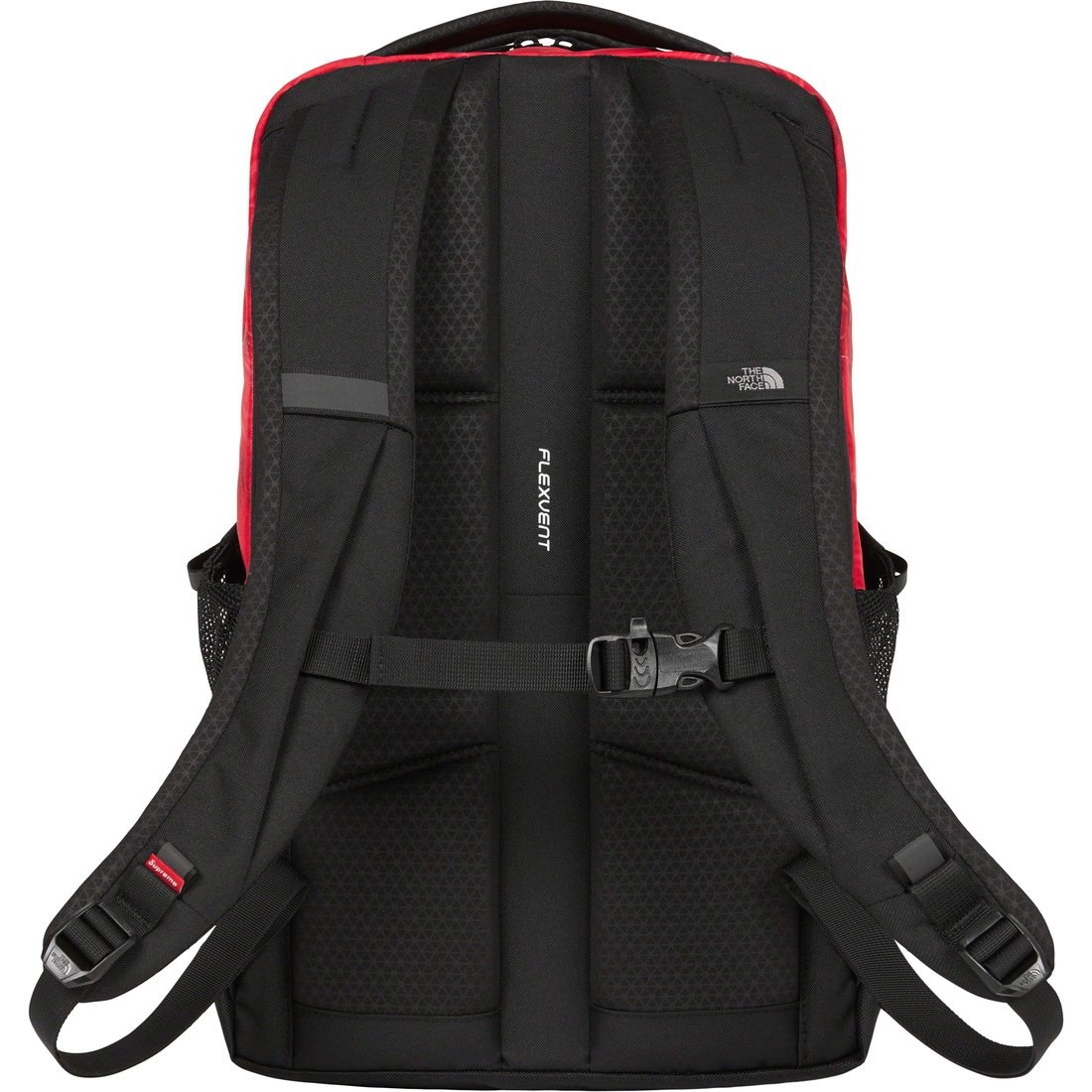Details on Supreme The North Face Trompe L’oeil Printed Borealis Backpack Red from spring summer
                                                    2023 (Price is $158)