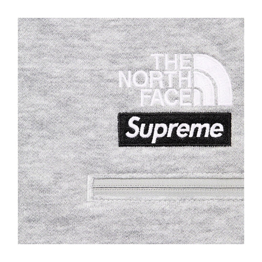 Details on Supreme The North Face Convertible Sweatpant Heather Grey from spring summer
                                                    2023 (Price is $138)