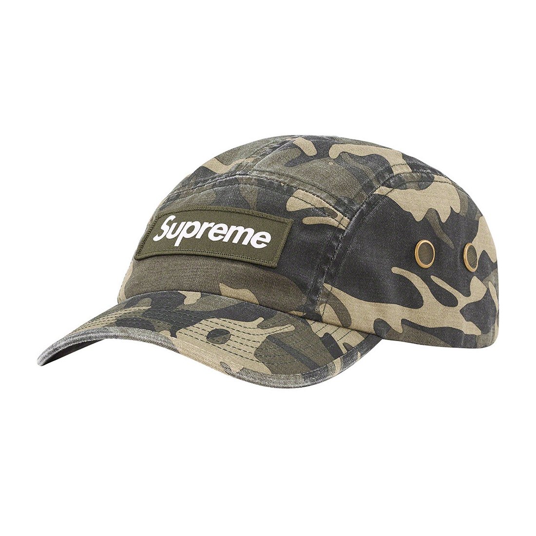 Details on Military Camp Cap Olive Camo from spring summer
                                                    2023 (Price is $48)