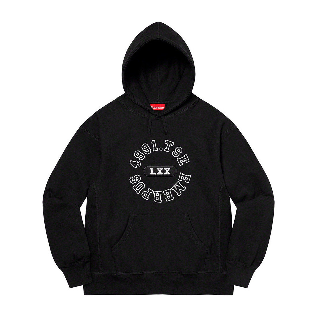 Details on Reverse Hooded Sweatshirt Black from spring summer
                                                    2023 (Price is $158)