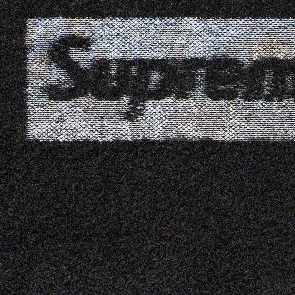 Supreme Inside Out Box Logo Hooded Sweatshirt Black - Size XXL