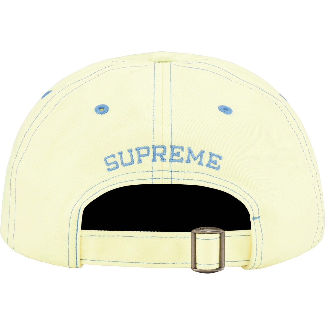 Details on Visor Stitch 6-Panel Light Yellow from spring summer
                                                    2023 (Price is $48)