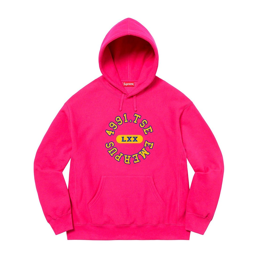 Details on Reverse Hooded Sweatshirt Fuchsia from spring summer
                                                    2023 (Price is $158)