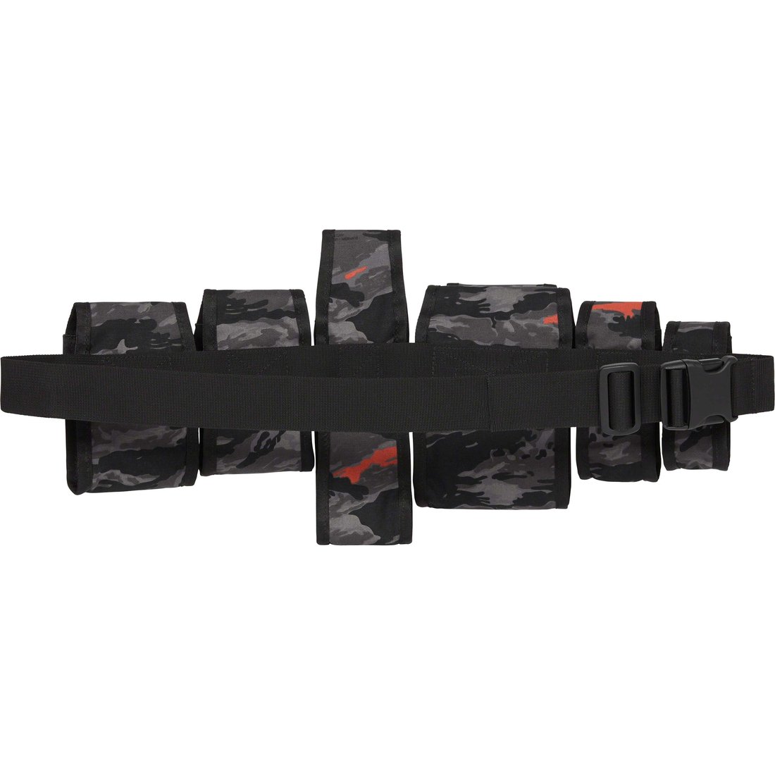Details on Supreme UNDERCOVER Belt Waist Bag Black Camo from spring summer
                                                    2023 (Price is $138)