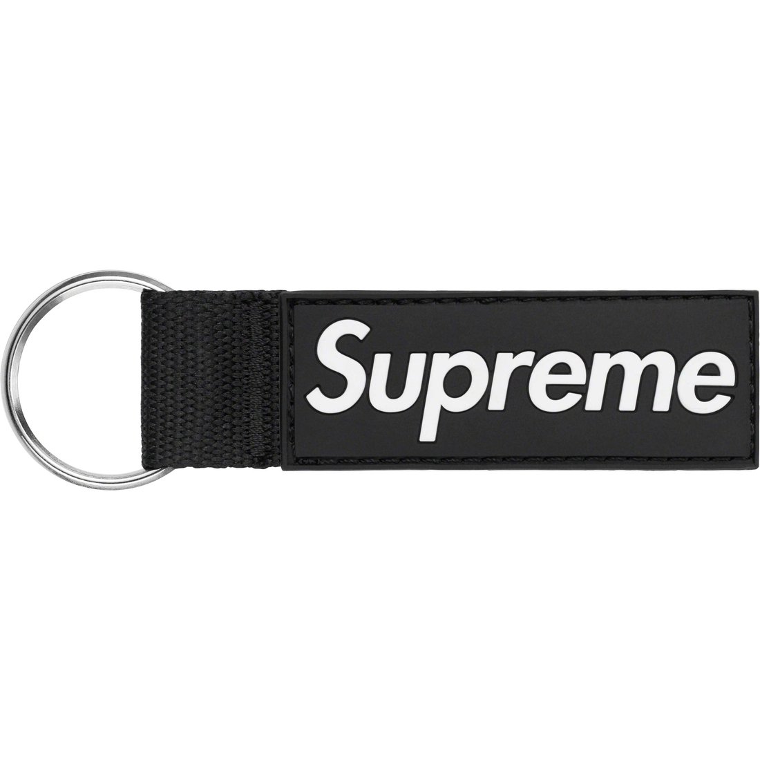 Details on Webbing Keychain Black from spring summer
                                                    2023 (Price is $18)