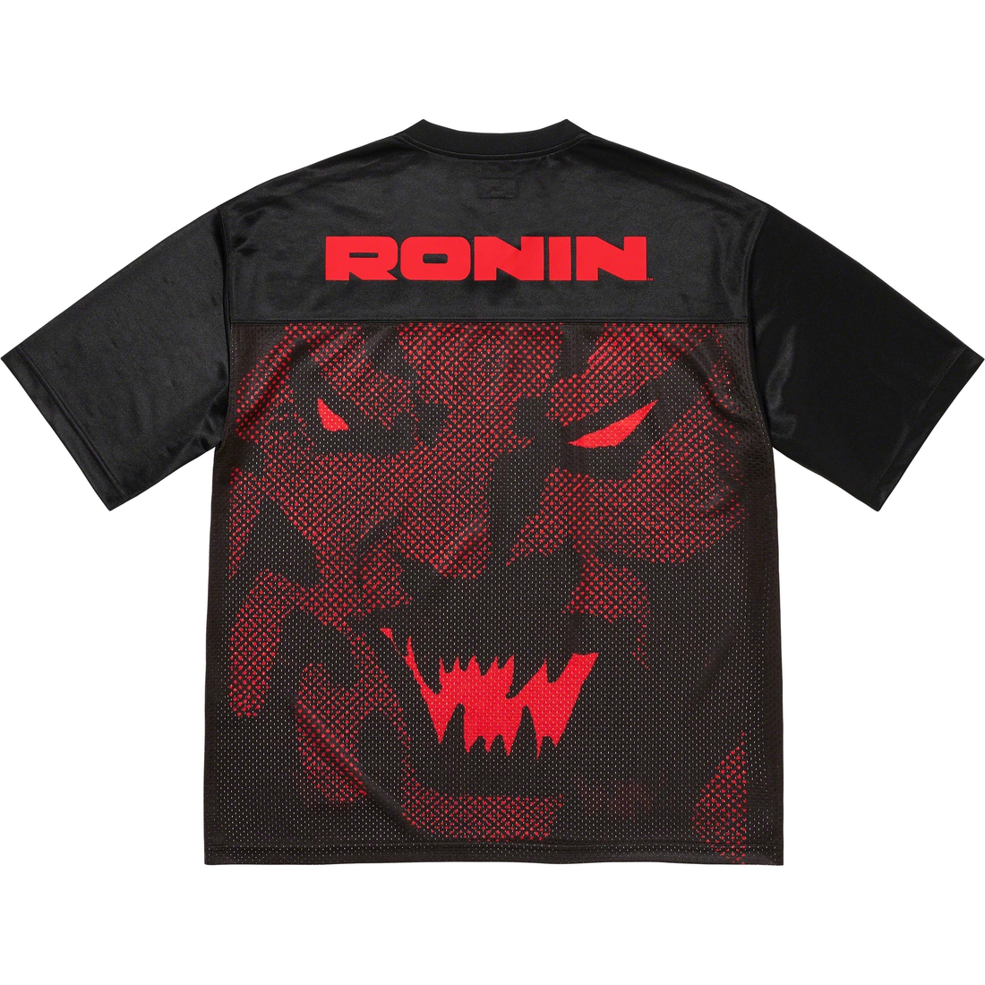 Details on Ronin Football Jersey Black from spring summer
                                                    2023 (Price is $128)