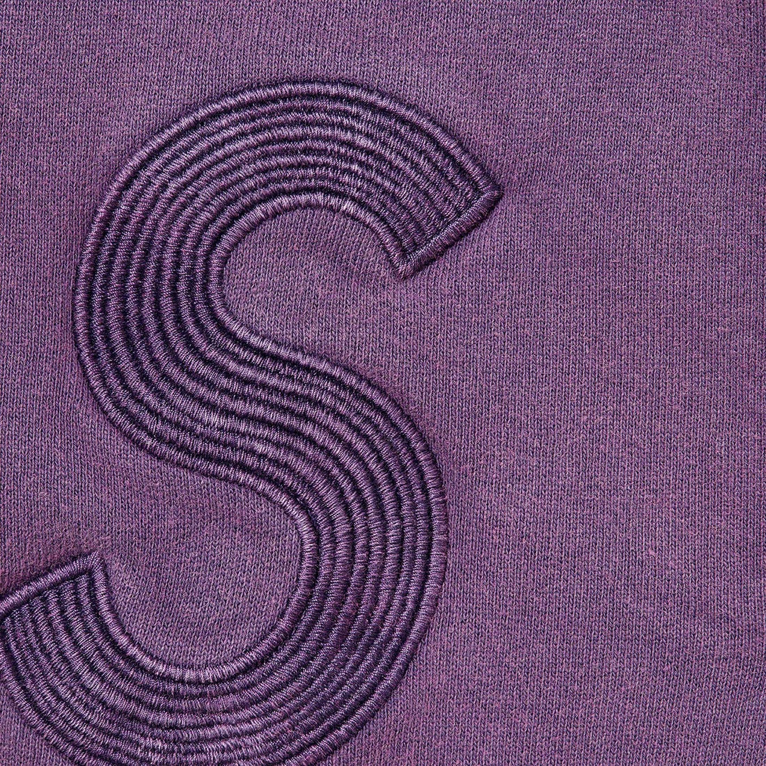 Details on Overdyed S Logo Sweatpant Purple from spring summer
                                                    2023 (Price is $158)