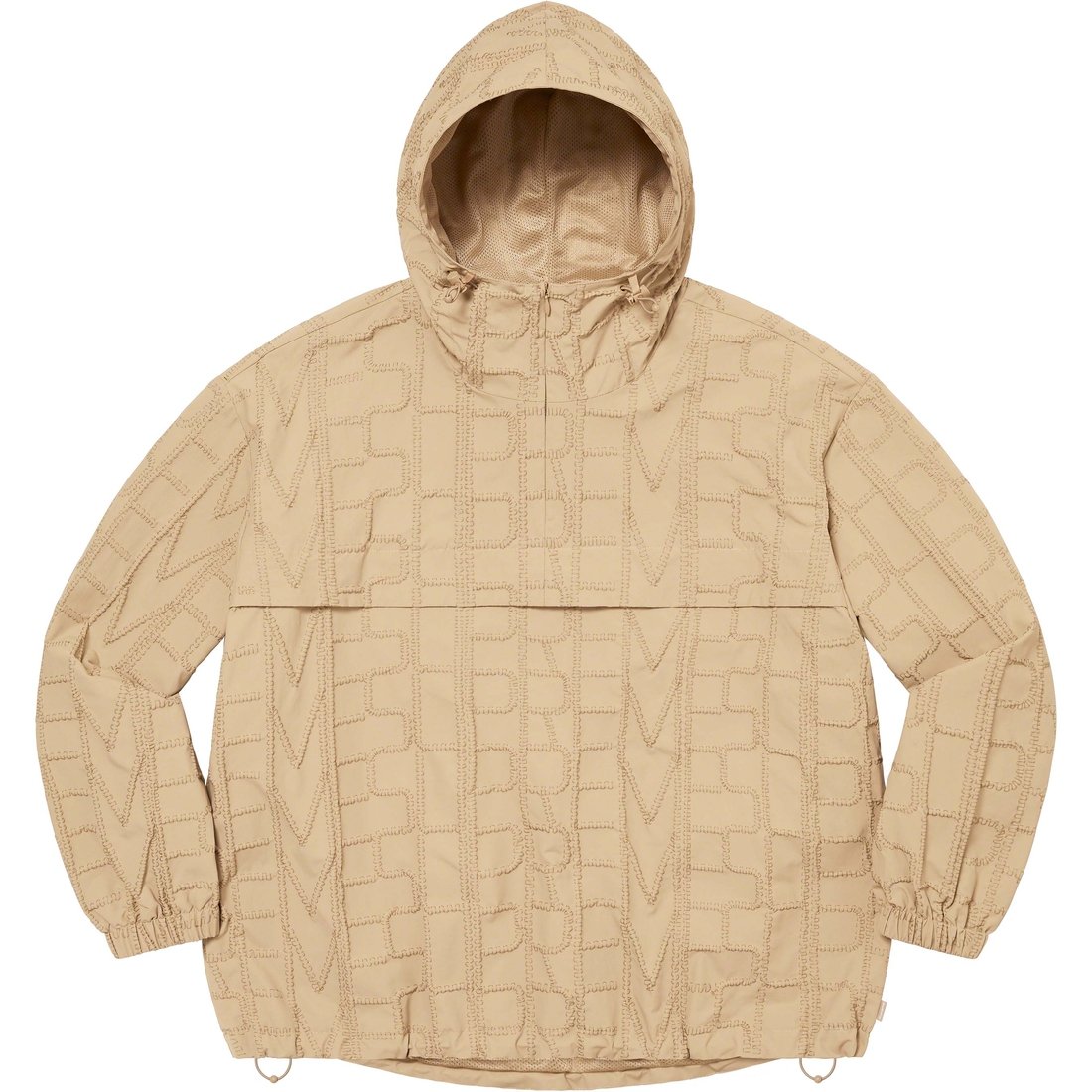 Details on Repeat Stitch Anorak Tan from spring summer
                                                    2023 (Price is $188)