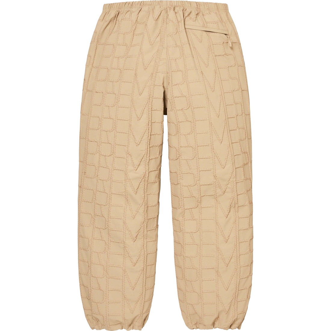 Details on Repeat Stitch Track Pant Tan from spring summer
                                                    2023 (Price is $148)