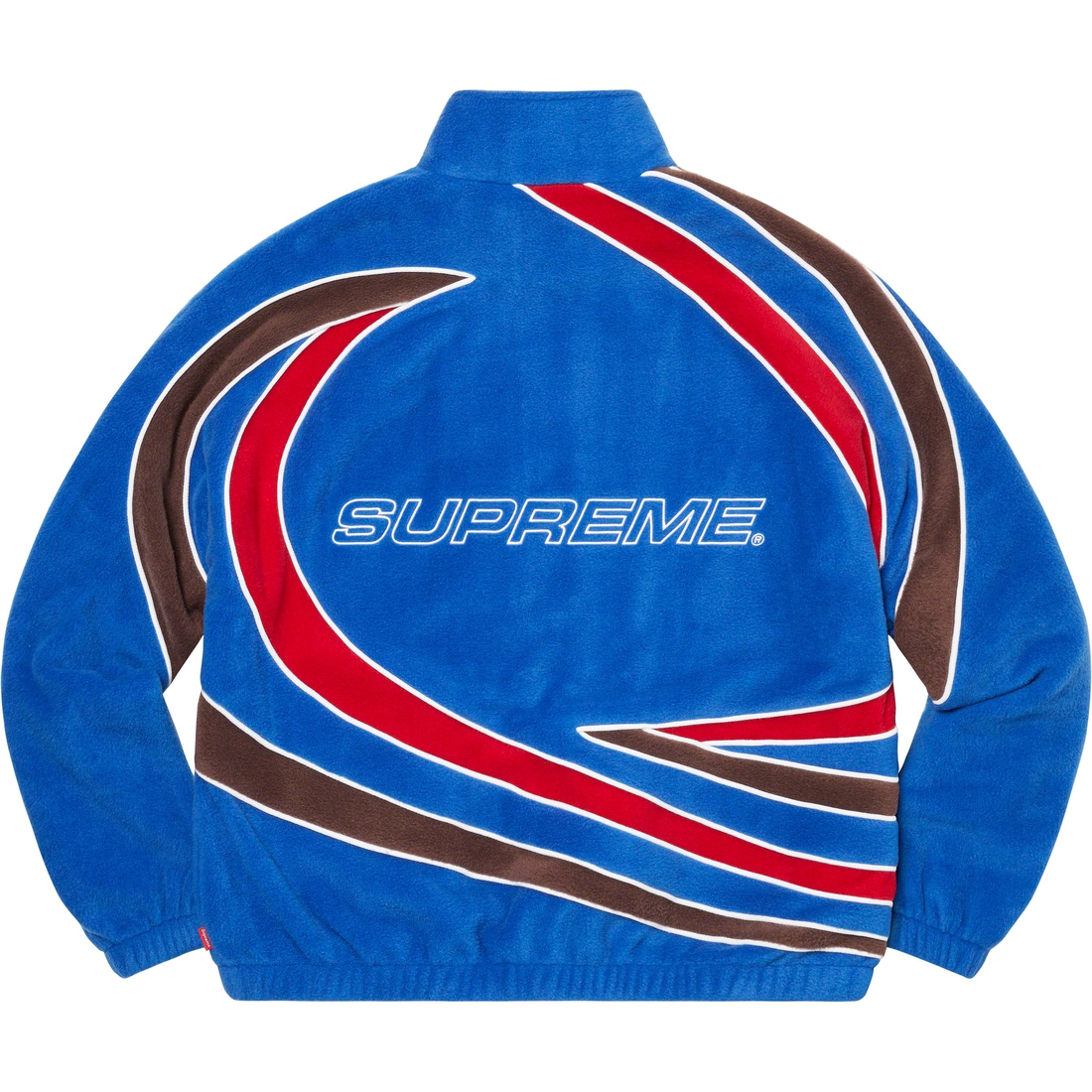 Details on Racing Fleece Jacket Blue from spring summer
                                                    2023 (Price is $218)