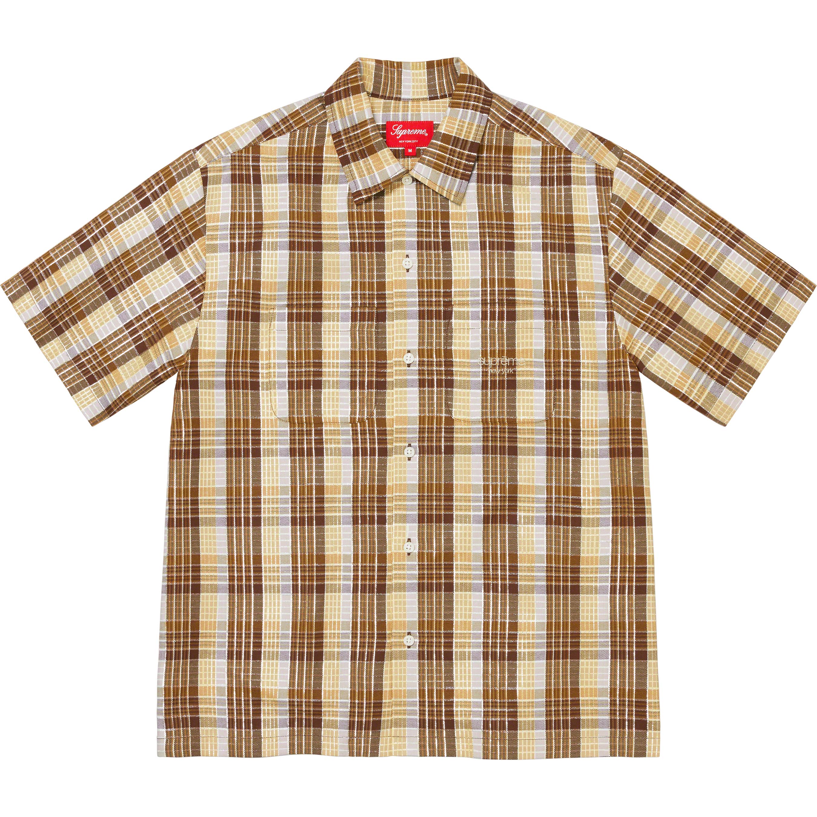 メンズSupreme Plaid Flannel Shirt SS19 Sサイズ