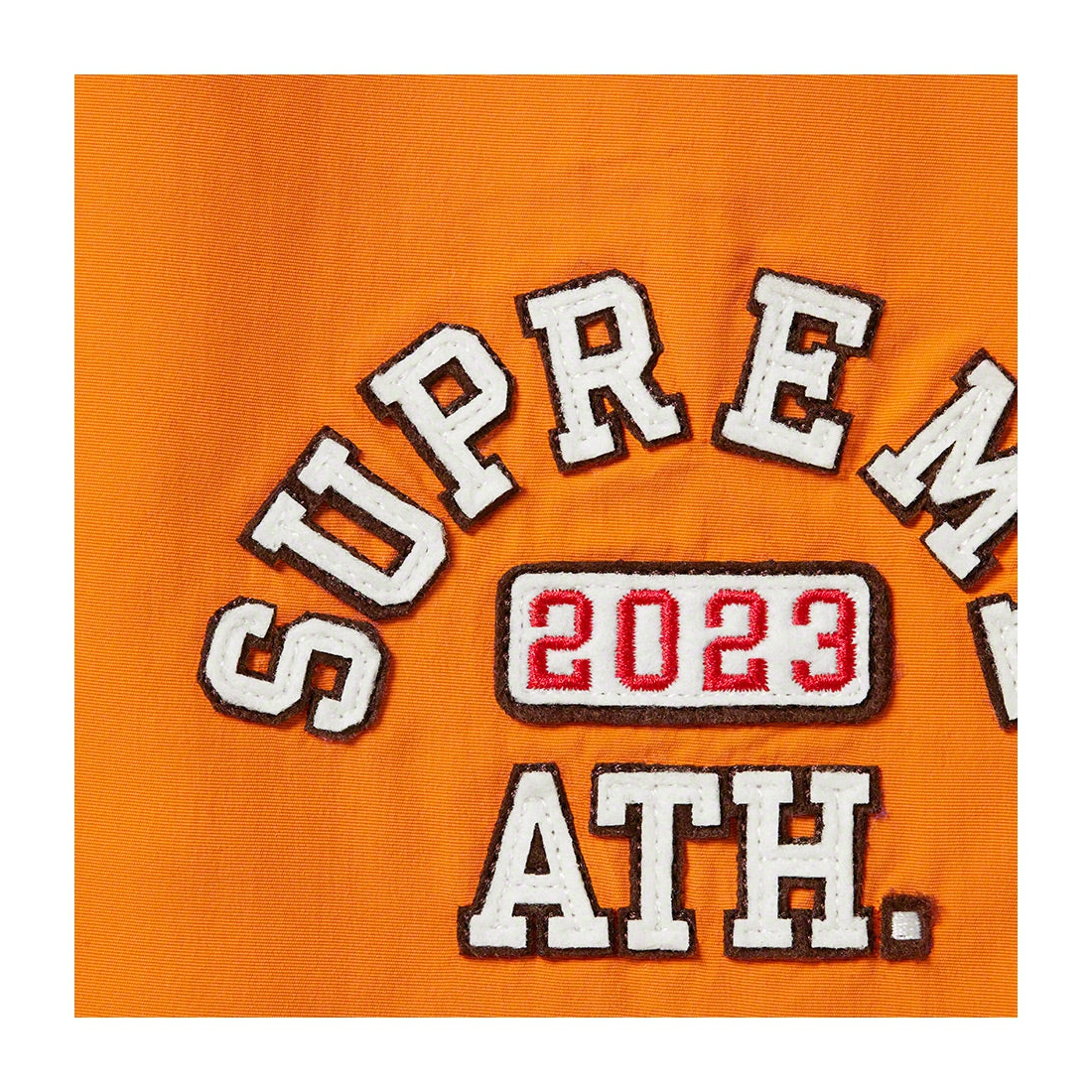 Supreme Track Pant Applique Orange SS23 – SOLE SERIOUSS