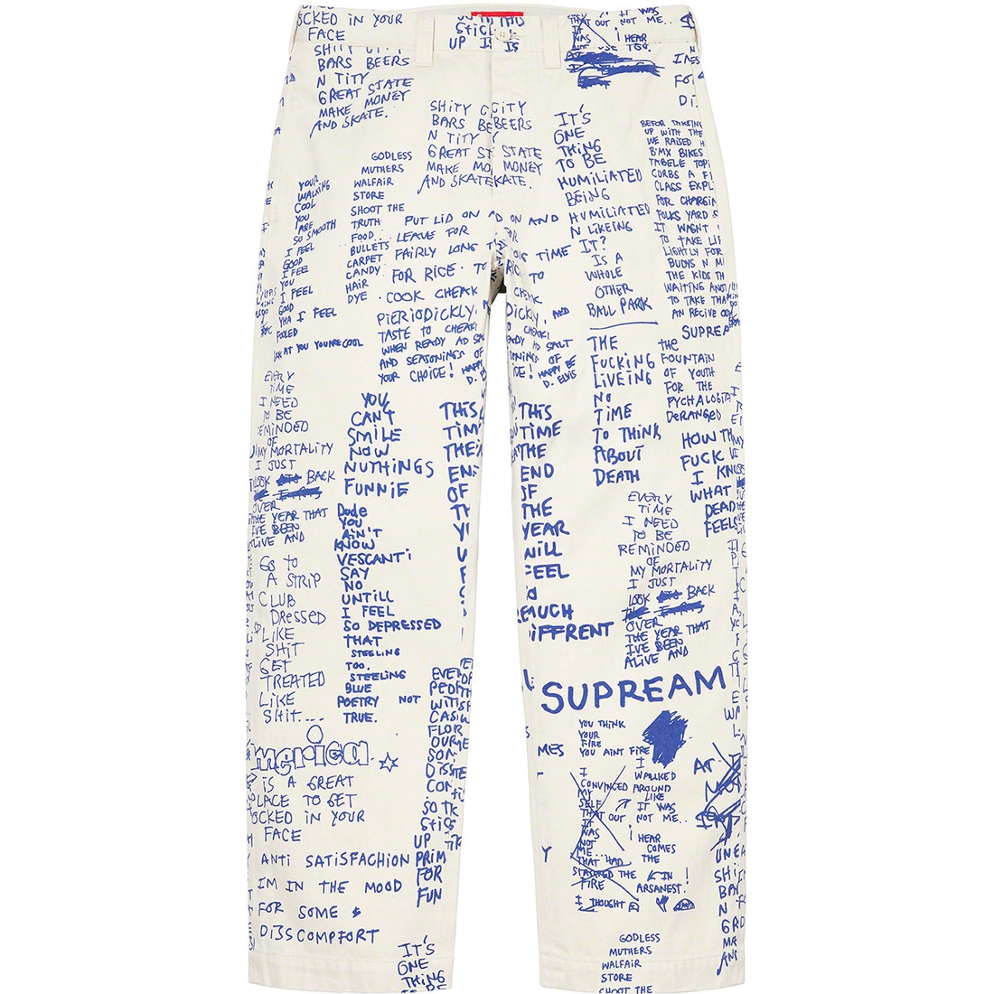 Details on Gonz Poems Chino Pant Stone from spring summer
                                                    2023 (Price is $168)