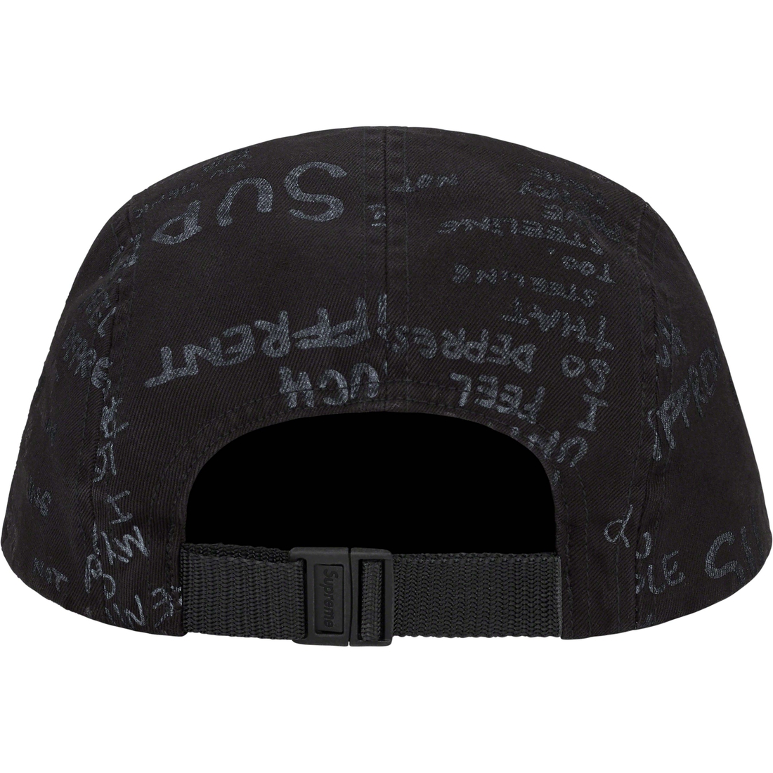 Details on Gonz Poems Camp Cap Black from spring summer
                                                    2023 (Price is $48)